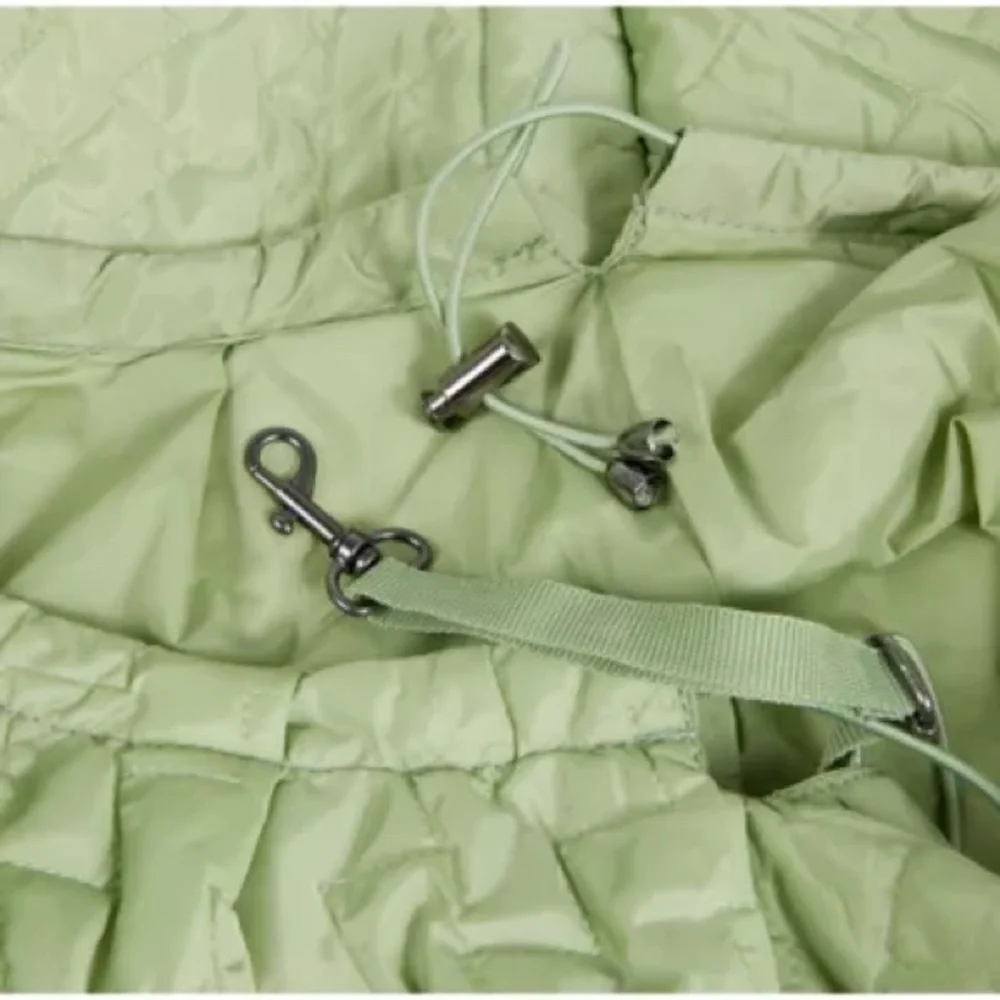 Top Paw Green Quilted Pet Sling - 0S - Smaller Dog